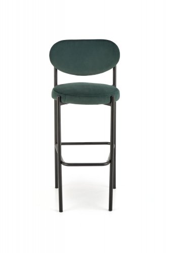 Barová stolička H108 - BAREVNÁ VARIANTA: Tmavo zelená