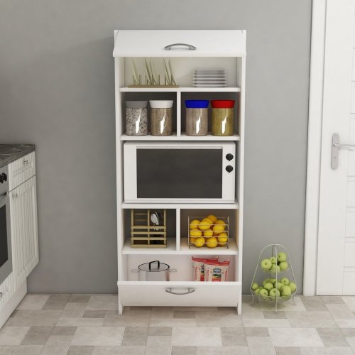 Viacúčelová skrinka Albina - White