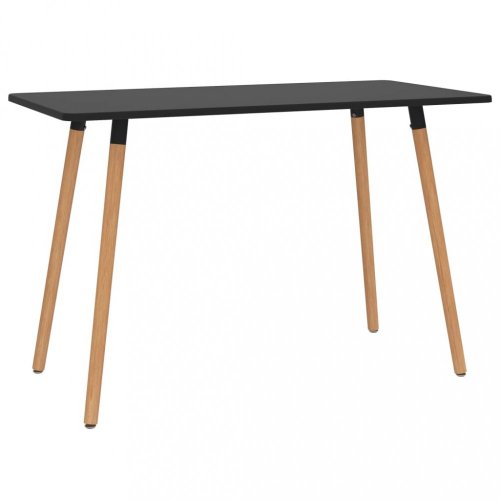 Jedálenský stôl 120x60cm Dekorhome - BAREVNÁ VARIANTA: Čierna