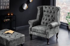 Chesterfield křeslo MIDAS Dekorhome