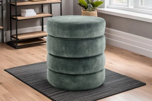 Taburet GUEDO Dekorhome samet