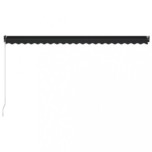 Ručne zaťahovacia markíza s LED svetlom 500x300 cm Dekorhome