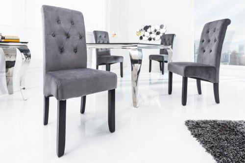 Chesterfield jídelní židle 2 ks DOLON Dekorhome