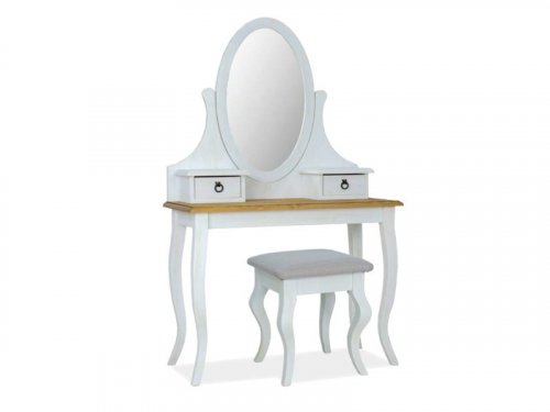 Toaletný stolík s taburetom POPRAD