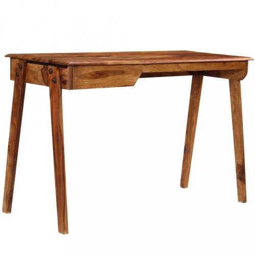 Písací stôl 118x50 cm masívne drevo Dekorhome