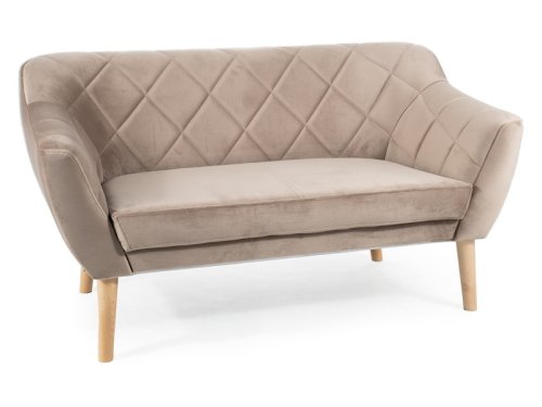 Dvoumístná pohovka KARO 2 VELVET buk