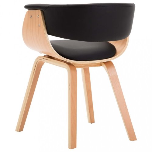 Jedálenská stolička ohýbané drevo Dekorhome - BAREVNÁ VARIANTA: Čierna