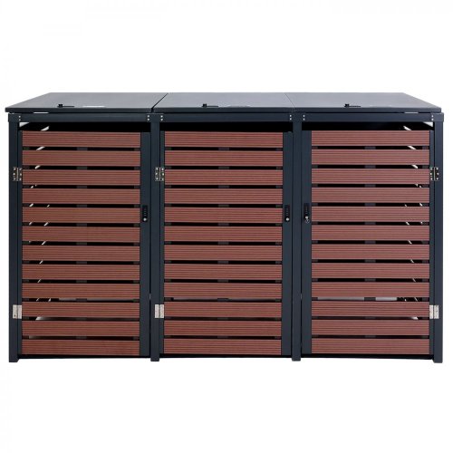 Trojitý přístřešek na popelnici K14