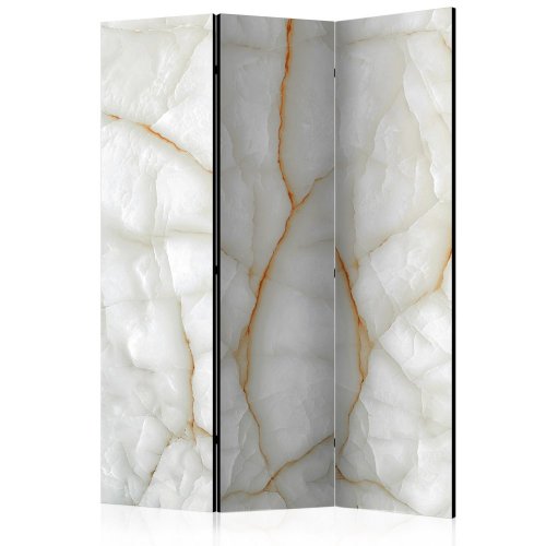 Paraván White Marble Dekorhome - ROZMĚR: 135x172 cm (3-dílný)