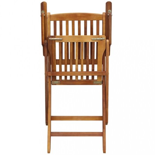 Skládací zahradní židle 6 ks akáciové dřevo Dekorhome