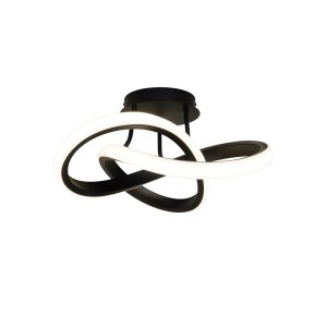 SPLOT lampa sufitowa czarny 32W LED 3000, 4000, 6000K osłonka biała