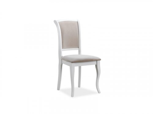 Jedálenská stolička MN-SC - BAREVNÁ VARIANTA: Biela / svetlo hnedá