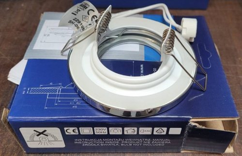 Hermetická chromová koupelnová armatura IP65 SH-06 8cm