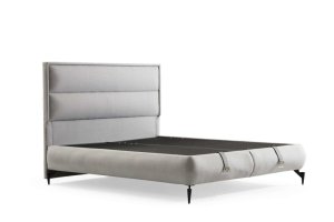 Rám jednolôžkovej postele s čelom Fresh 90 x 190 - Grey