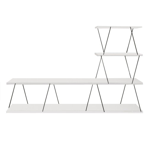 TV stolek Ilgaz - White