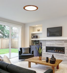 Stropní svítidlo Stropní svítidlo Dřevěné Standardní LED 10W Dub
