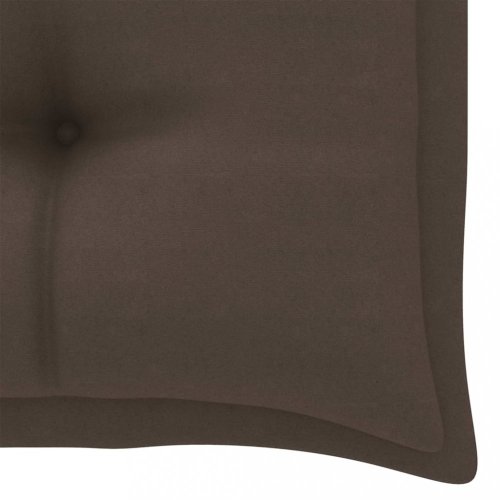 Zahradní lavice s poduškou 112 cm Dekorhome