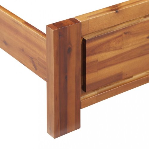 Posteľ akáciové drevo Dekorhome - ROZMER: 140x200 cm