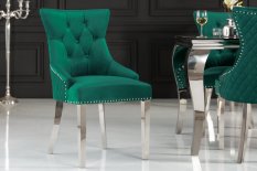 Chesterfield jídelní židle 2 ks FRIXON Dekorhome