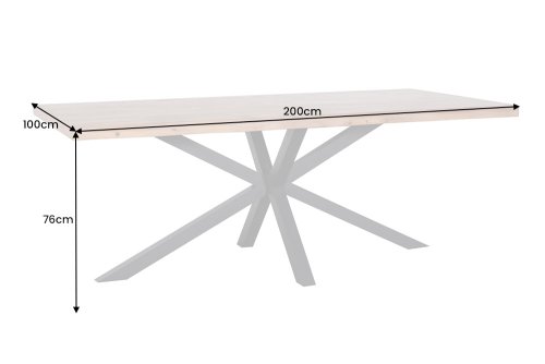 Jídelní stůl MORFEUS Dekorhome - ROZMĚR: 240x100x76 cm