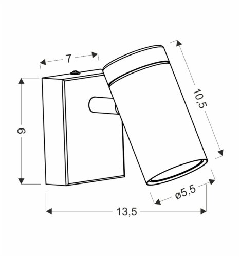 Nástenná lampa Lagos, pohyblivá, čierne drevené tienidlo, GU10
