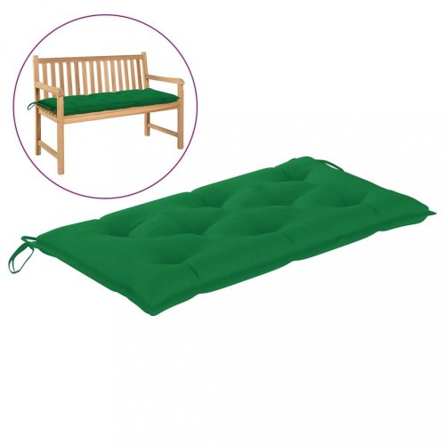 Voděodolná poduška na zahradní lavici 100 cm Dekorhome - BAREVNÁ VARIANTA: Krémová