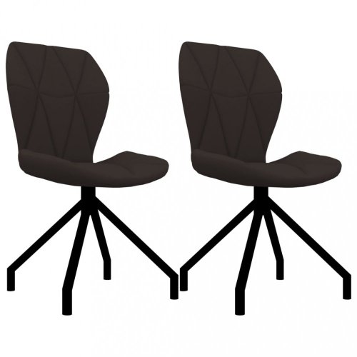 Jedálenská stolička 2 ks umelá koža Dekorhome - BAREVNÁ VARIANTA: Vínová