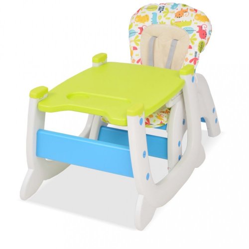Detská jedálenská stolička 3v1 so stolíkom Dekorhome - BAREVNÁ VARIANTA: Ružová