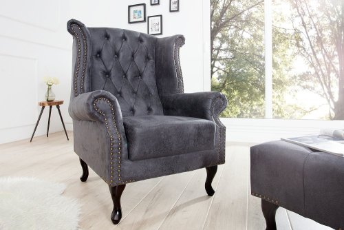 Chesterfield křeslo MIDAS Dekorhome