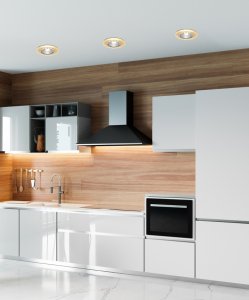 Jantárové LED stropné svietidlo 5W SAK-04