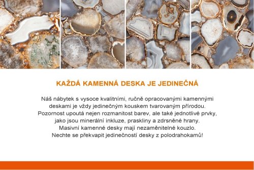 Odkládací stolek DAFNE Dekorhome