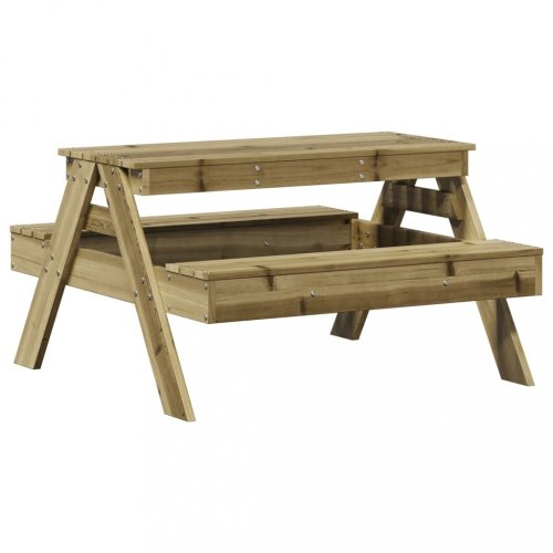 Piknikový stůl pro děti 88 x 97 x 52 cm impregnovaná borovice