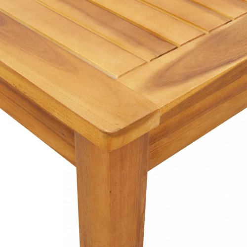 Zahradní jídelní stůl 110 x 55 x 75 cm masivní akáciové dřevo