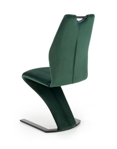 Jedálenská stolička K442 - BAREVNÁ VARIANTA: Tmavo zelená