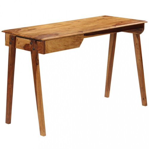 Psací stůl 118x50 cm masivní dřevo Dekorhome - staženo z prodeje