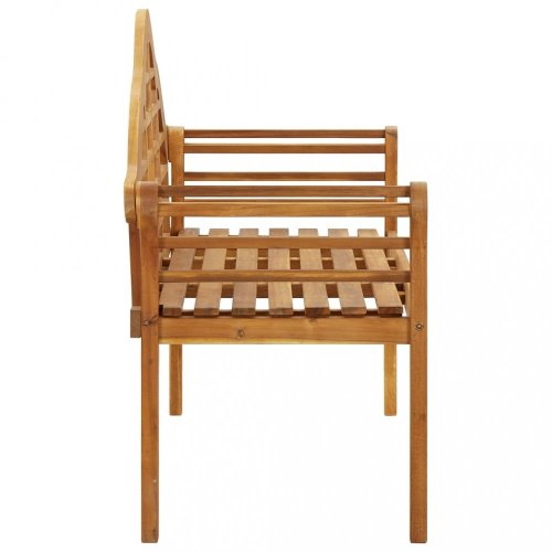Zahradní lavice s poduškou 135 cm Dekorhome