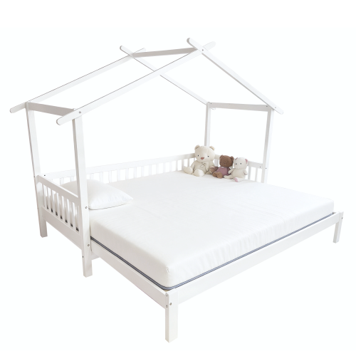 Detská Montessori posteľ KESIO s prístelkou