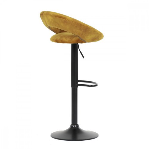 Barová židle AUB-822 - BAREVNÁ VARIANTA: Žlutá