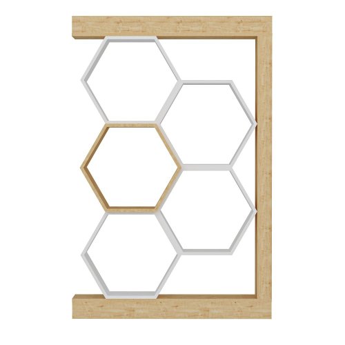 Knižnica Artemis - Oak, White