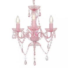 Závěsná lampa lustr 3 x E14 Dekorhome