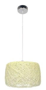 Závesná stropná lampa Panda e27 krémová