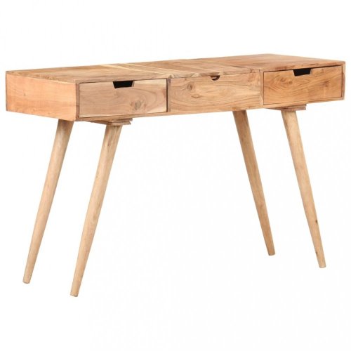 Toaletní stolek masivní dřevo Dekorhome - BAREVNÁ VARIANTA: Recyklované dřevo