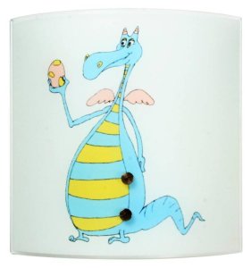 Dětské nástěnné světlo DRAGON