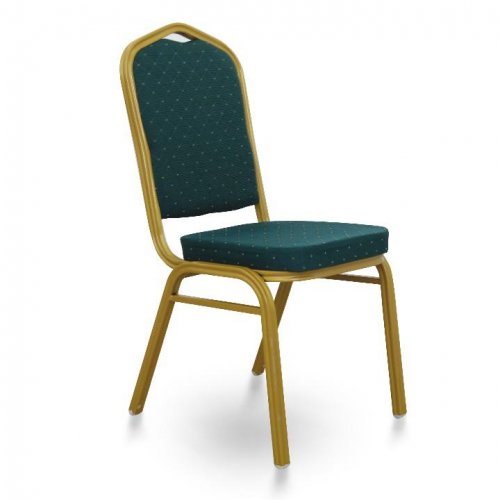 Stohovatelná židle ZINA 2 NEW - BAREVNÁ VARIANTA: Zelená