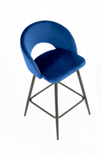 Barová židle H-96 - BAREVNÁ VARIANTA: Tmavě zelená