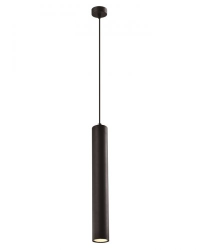 Závěsná lampa TUBO 1xGU10 40 cm - BAREVNÁ VARIANTA: Černá