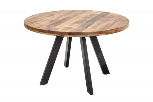 Jedálenský stôl THOR 120 cm Dekorhome - BAREVNÁ VARIANTA: Sivá