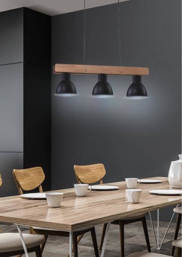 Závěsná lampa VARIO 3xE27