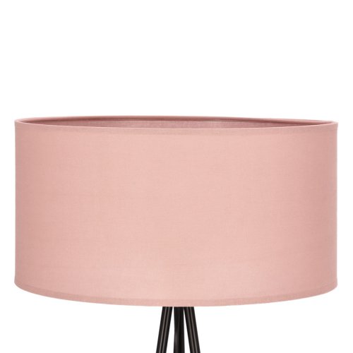 Stojaca lampa SHANTI čierna 1x40W E27 tienidlo vres