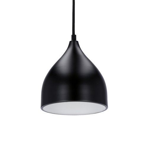 Závesná lampa Ystad 170mm LEDEA E27 40W kovová čierna